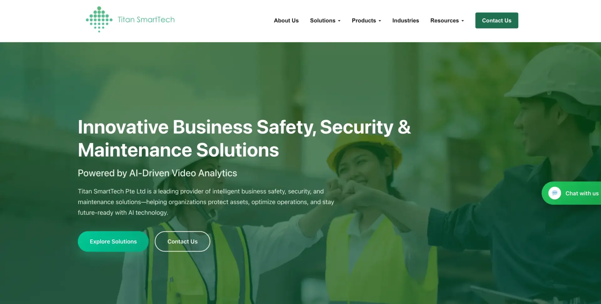 Titan SmartTech Website