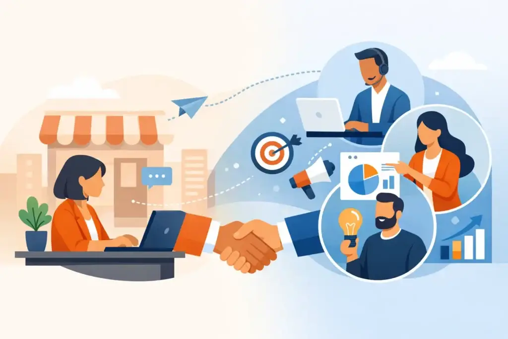 Outsourced Marketing Team for Small Business