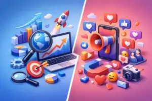 SEO Versus Social Media Marketing