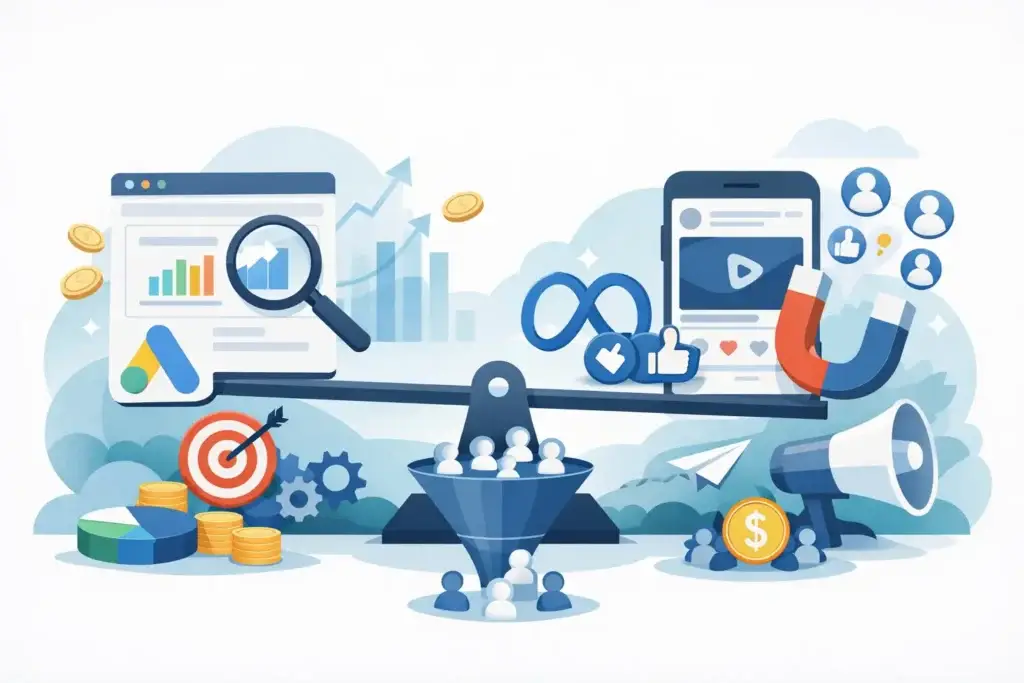 Google Ads vs Meta Ads for SME Lead Generation