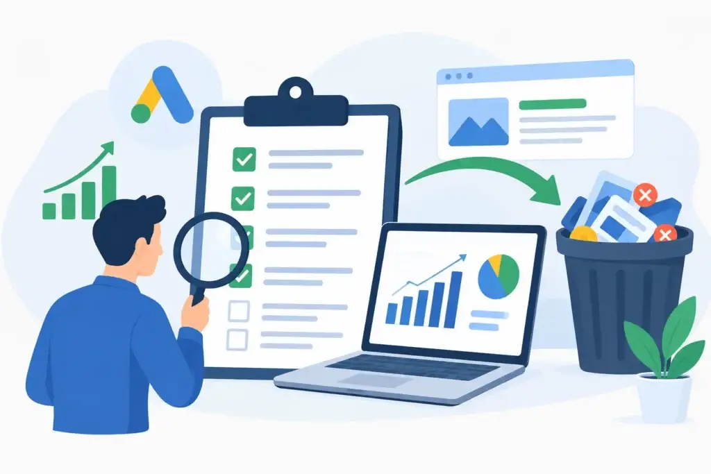 SEM Audit Checklist Review: Fix Waste First
